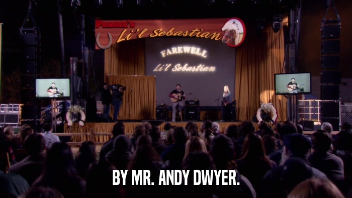 BY MR. ANDY DWYER.  