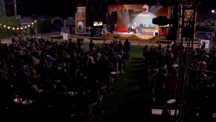COCONUT JUST TOOK A DUMP ON THE STAGE. WE GOTTA CLEAN THAT UP. 