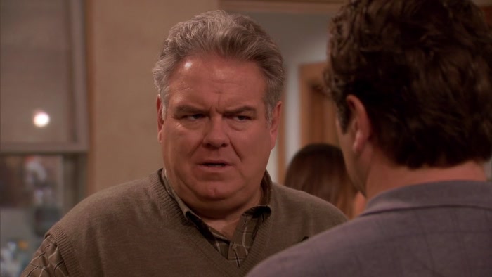 RON, ARE YOU MAD AT ME? 'CAUSE WITHOUT EYEBROWS, I CAN'T REALLY TELL. 
