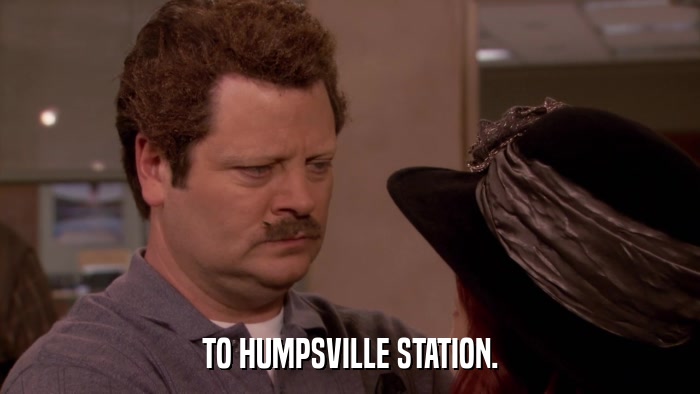TO HUMPSVILLE STATION.  