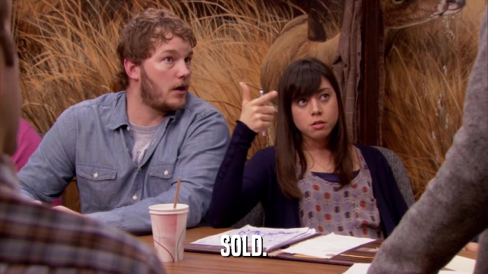 SOLD.  
