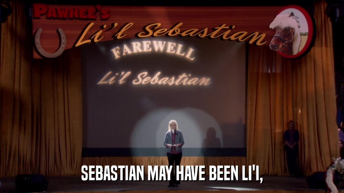SEBASTIAN MAY HAVE BEEN LI'I,  