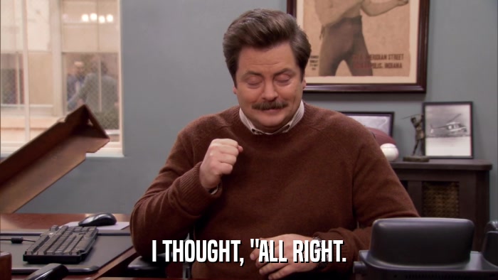 I THOUGHT, 