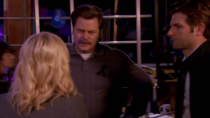 WHAT THE HELL, LESLIE?  