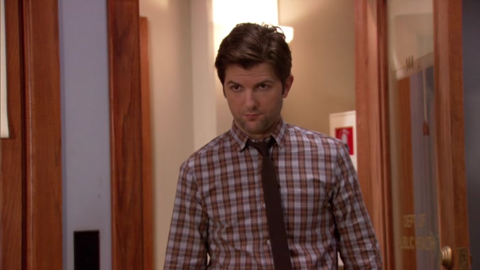 YOU DON'T HAVE TO PRETEND. I KNOW YOU'RE SUPPOSED TO MEET LESLIE HERE. 
