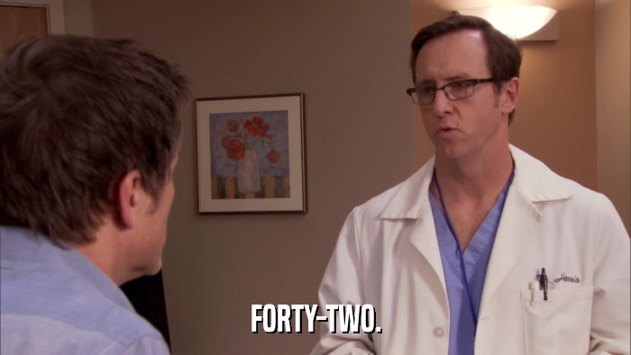 FORTY-TWO.  