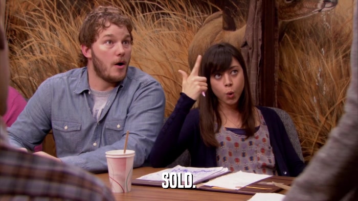 SOLD.  