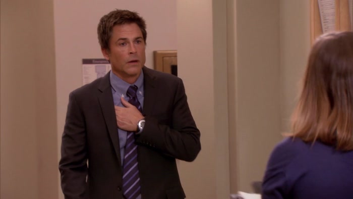 - HI, ANN PERKINS. - HI. 