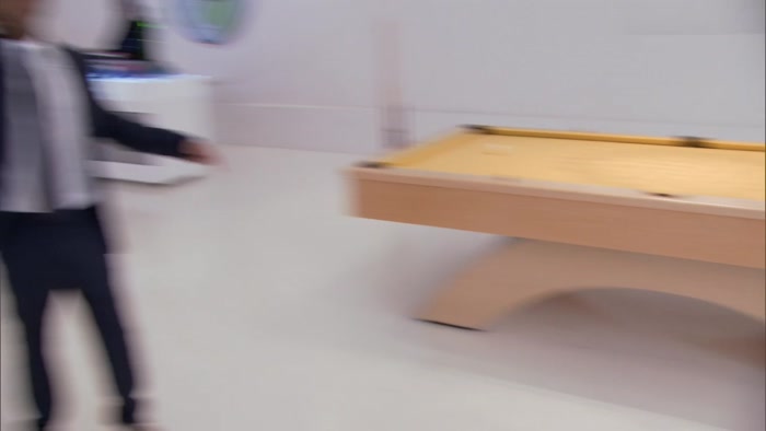 WE GOT A POOL TABLE, A PING-PONG TABLE, A LOUNGE AREA, 