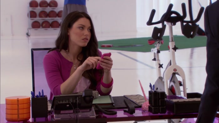 - YEAH. - THAT IS OUR NEW ASSISTANT, TESSA. 