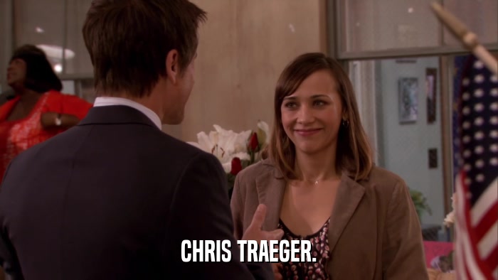 CHRIS TRAEGER.  