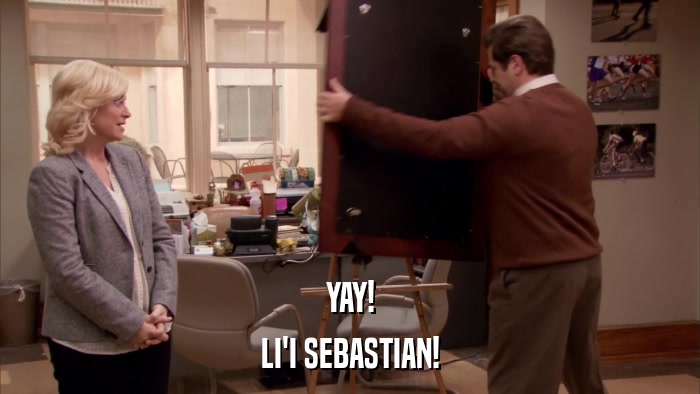 YAY! LI'I SEBASTIAN! 