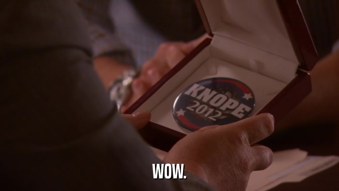 WOW.  
