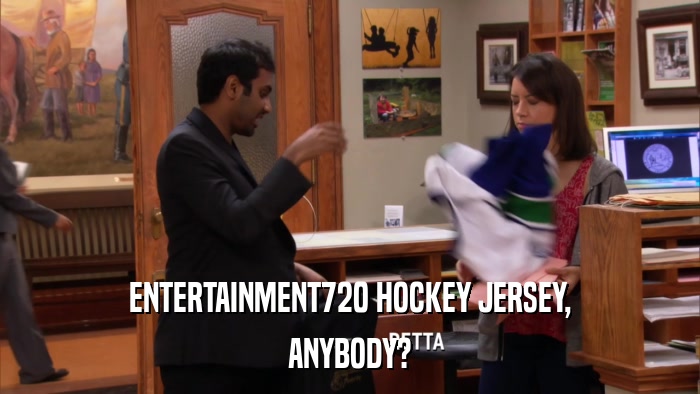 ENTERTAINMENT720 HOCKEY JERSEY, ANYBODY? 