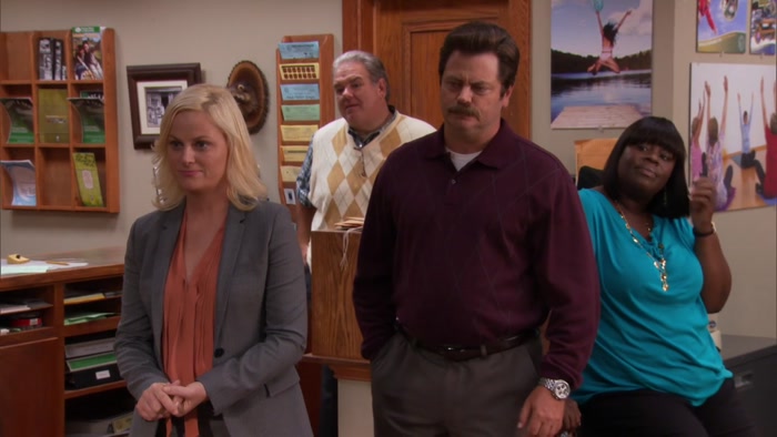 LESLIE, I'M GONNA WORK MY ASS OFF FOR YOU. 
