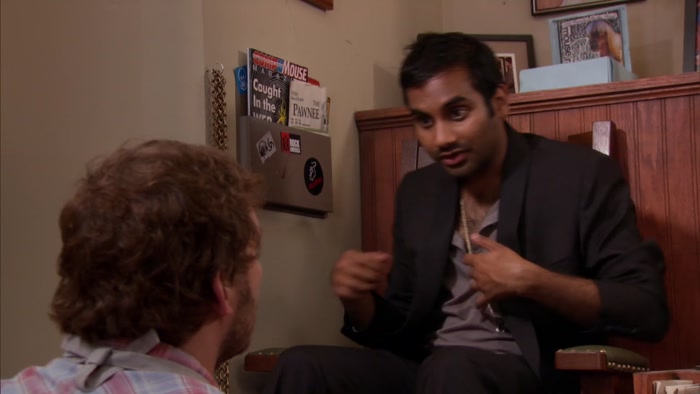 - I DON'T KNOW, TOM. - WELL, I'M LIVING MINE. 