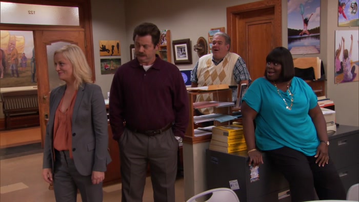 - LESLIE, THAT IS GREAT. - THANK YOU. 