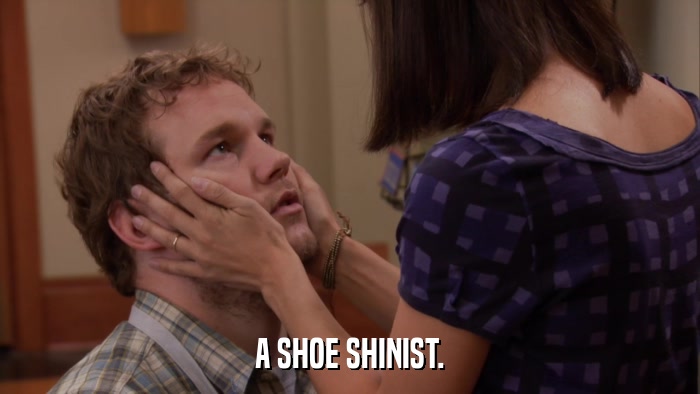 A SHOE SHINIST.  