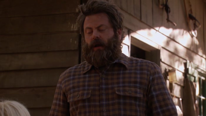 I'M RON SWANSON. AND YOU'RE LESLIE KNOPE. 