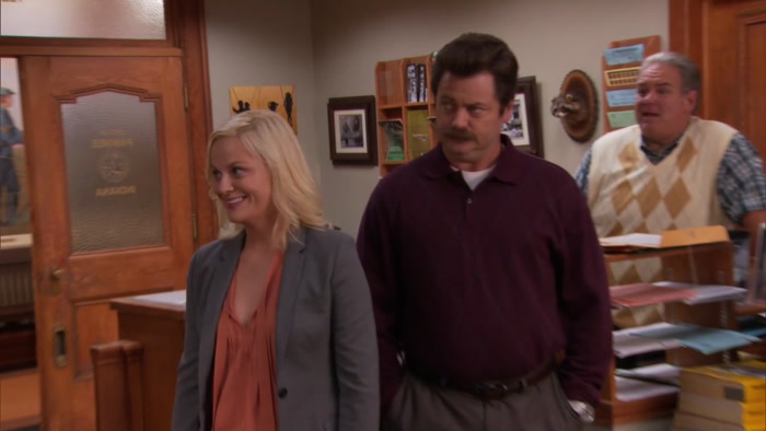 - LESLIE, THAT IS GREAT. - THANK YOU. 