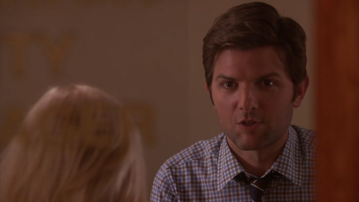 LESLIE, THERE WAS A DUDE IN THE LADIES' YACHT CLUB. 
