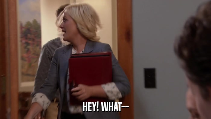 HEY! WHAT--  