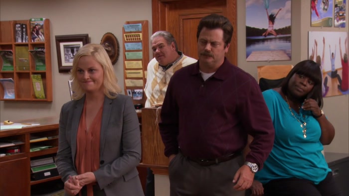 LESLIE, I'M GONNA WORK MY ASS OFF FOR YOU. 