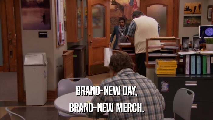 BRAND-NEW DAY, BRAND-NEW MERCH. 