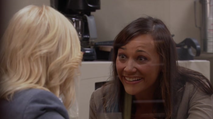 OH, MY GOD! LESLIE, YEA! 