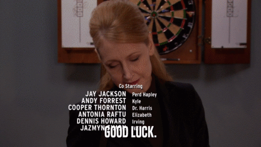 GOOD LUCK.  