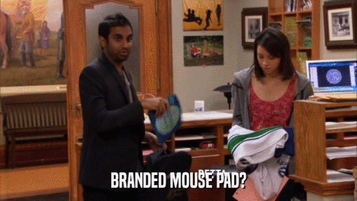 BRANDED MOUSE PAD?  