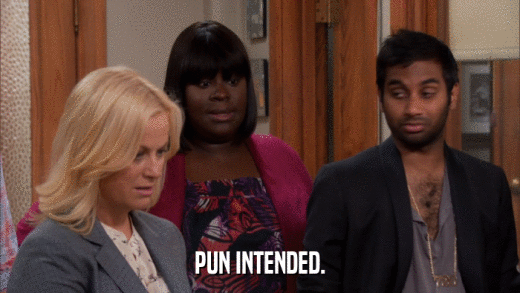 PUN INTENDED.  