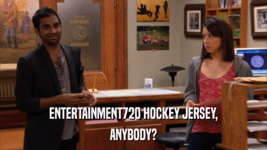 ENTERTAINMENT720 HOCKEY JERSEY, ANYBODY? 