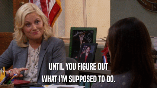 UNTIL YOU FIGURE OUT WHAT I'M SUPPOSED TO DO. 