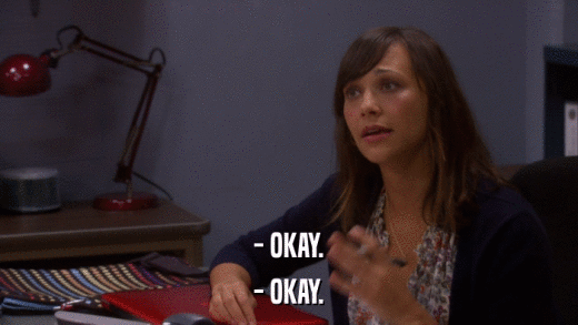 - OKAY. - OKAY. 