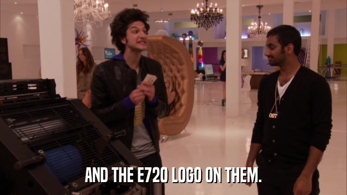 AND THE E720 LOGO ON THEM.  