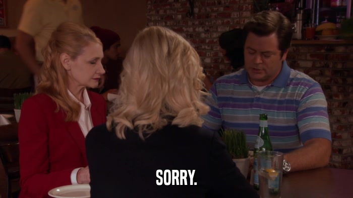SORRY.  