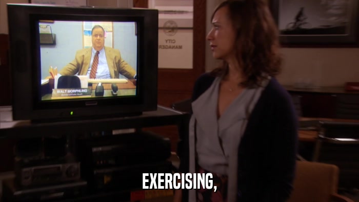 EXERCISING,  