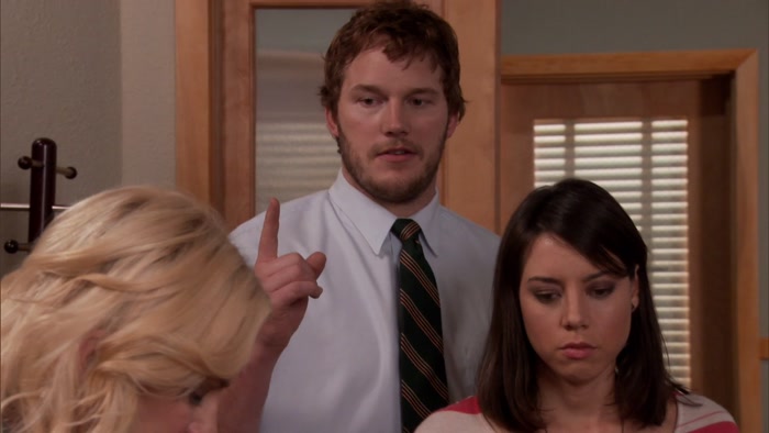 I THINK I HAVE AN IDEA THAT COULD SAVE RON. 