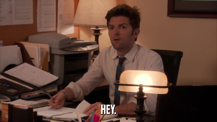 HEY.  