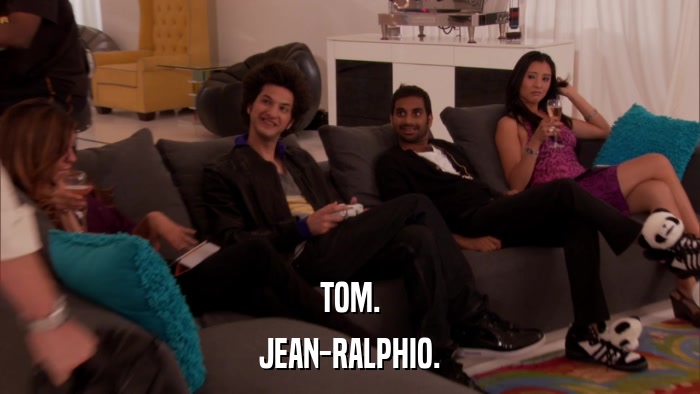 TOM. JEAN-RALPHIO. 