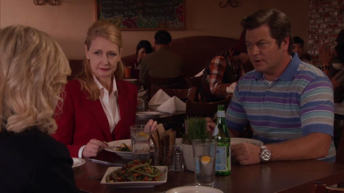 LESLIE, YOU ARE A PANIC.  