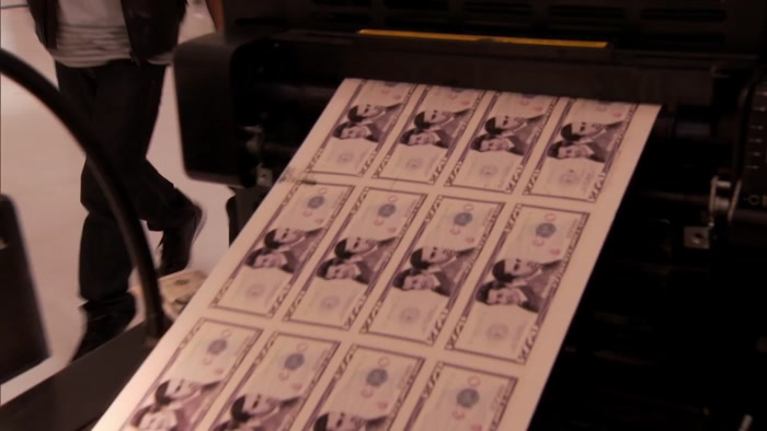 WE BOUGHT A PRINTING PRESS.  