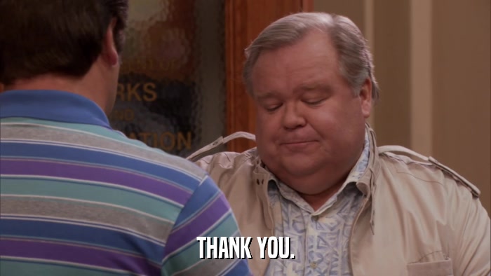 THANK YOU.  