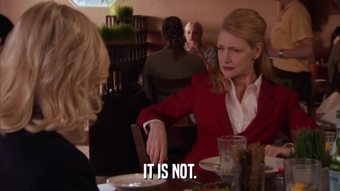IT IS NOT.  