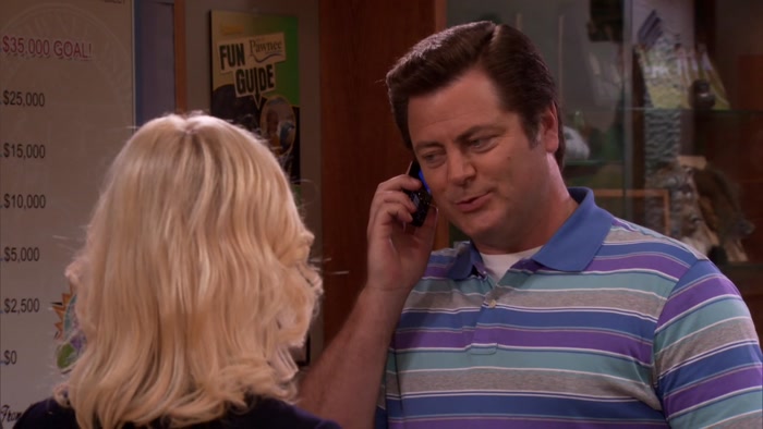 I WAS WONDERING IF I COULD GO TO LUNCH WITH LESLIE? 