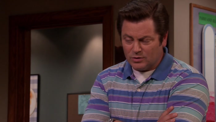 LESLIE, YOU DON'T HAVE TO DO THIS... 