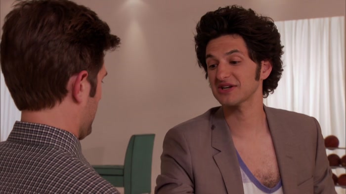 GET A THICKER TIE. IT LOOKS WEIRD ON YOU. 