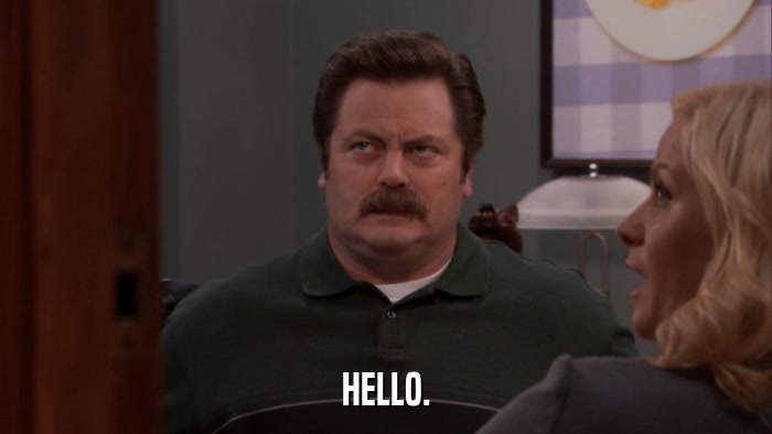 HELLO.  