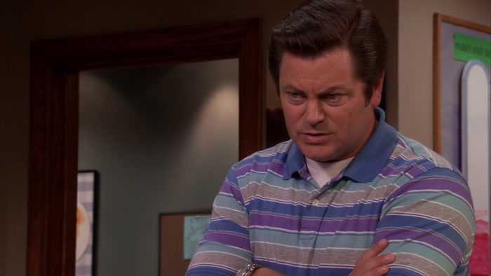 LESLIE, YOU DON'T HAVE TO DO THIS... 